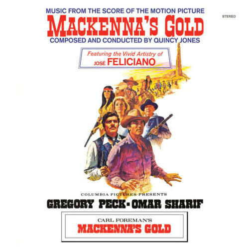 麥坎納淘金記/冷血殺手 Mackenna's Gold /In Cold Bl- Quincy Jones,全新,M61