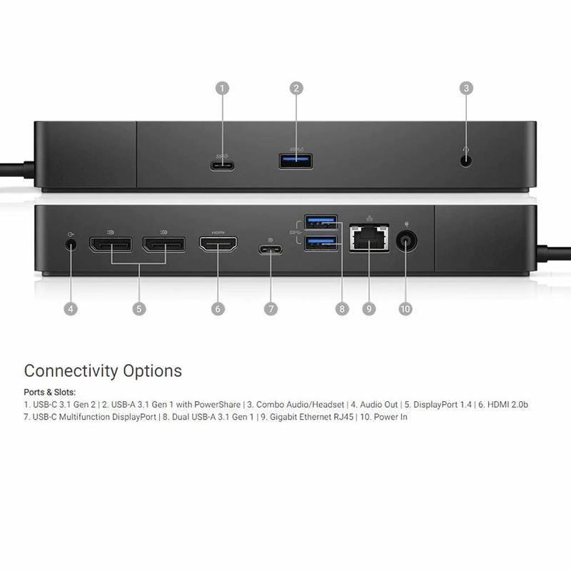 WD19DC WD19DCS 240W※台北快貨※戴爾Dell USB-C 多功能擴充座+210W PD