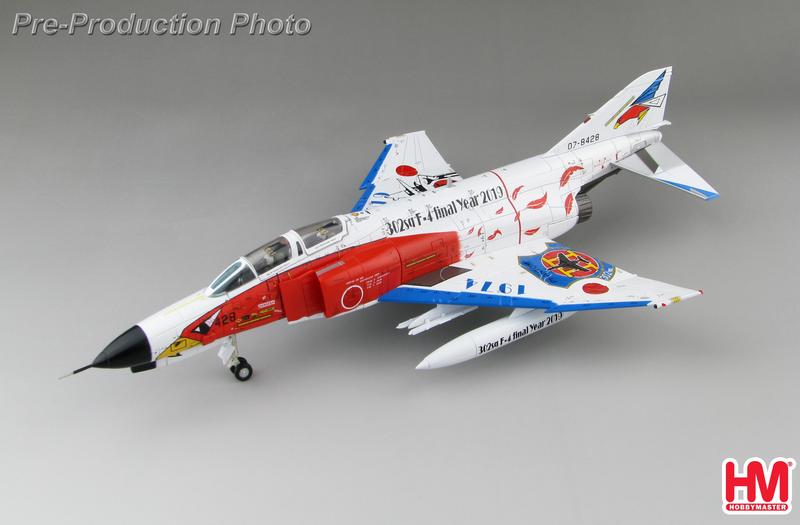 【 軍模館】免運費 HM - 日本航空自衛隊 F-4EJ 幽靈式戰鬥機 (2019年彩繪機)  HA19011