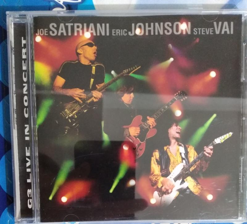 Joe Satriani Eric Johnson Steve Vai G3--live in concert