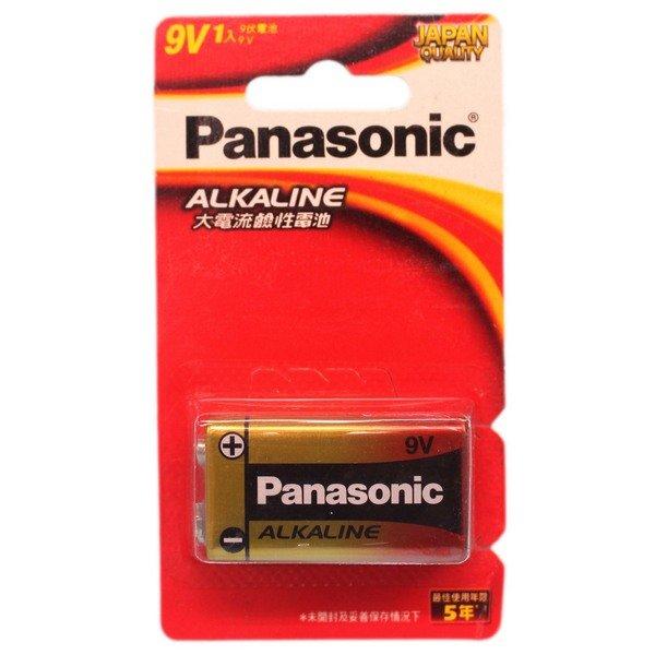【優購精品館】Panasonic 國際牌 9V鹼性電池 四角電池 /一卡1個入(促130) 6LR61TS/1B 9V