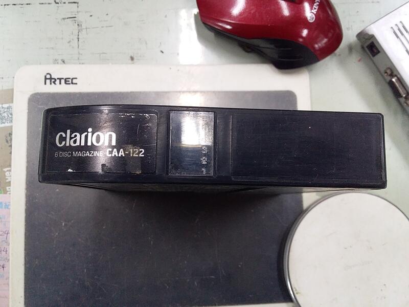 二手 CD換片匣 clarion  caa-122 (6片)
