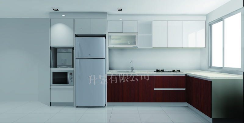【升昱廚衛生活館】專業廚具規劃 - L型408x174cm雙開放 免費丈量規劃 歡迎諮詢