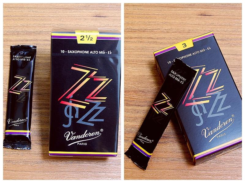 《Vandoren 管樂器配件》ZZ(jazz) 黑盒/中音薩克斯風竹片/ALTO SAX(單片零售價：每片83元)