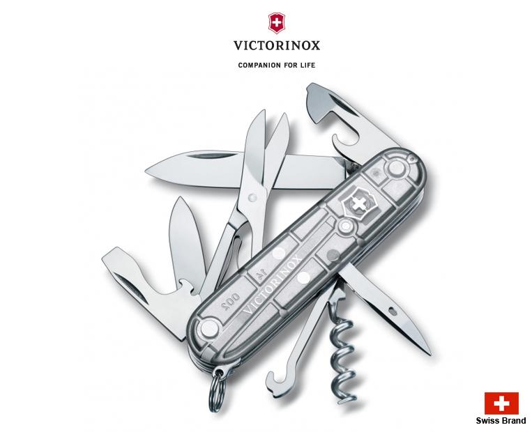 Victorinox瑞士維氏91mm攀岩者Climber銀色科技14用瑞士刀【1.3703.T7】