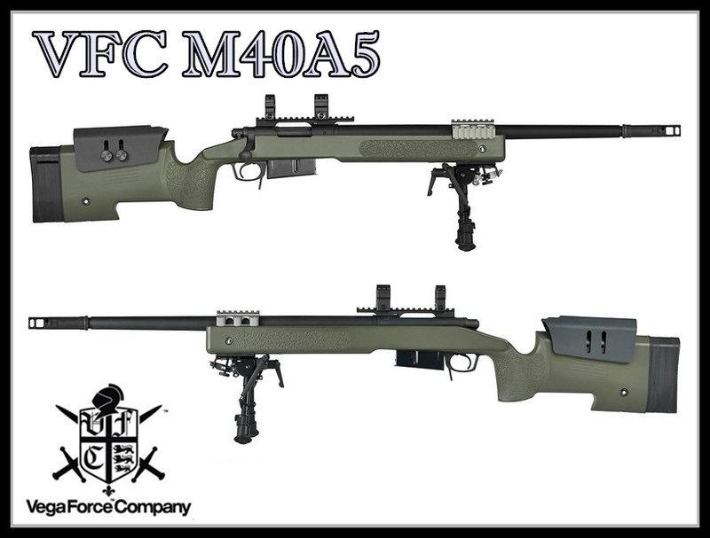 【原&型生存】全新 II 現貨供應 VFC M40A5 美國海軍陸戰隊 U.S.M.C 全配 豪華限定版 瓦斯 狙擊槍