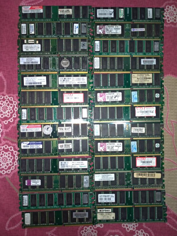 超值組合:DDR400 <512m~256m>.<各大廠牌>.(26支一組)