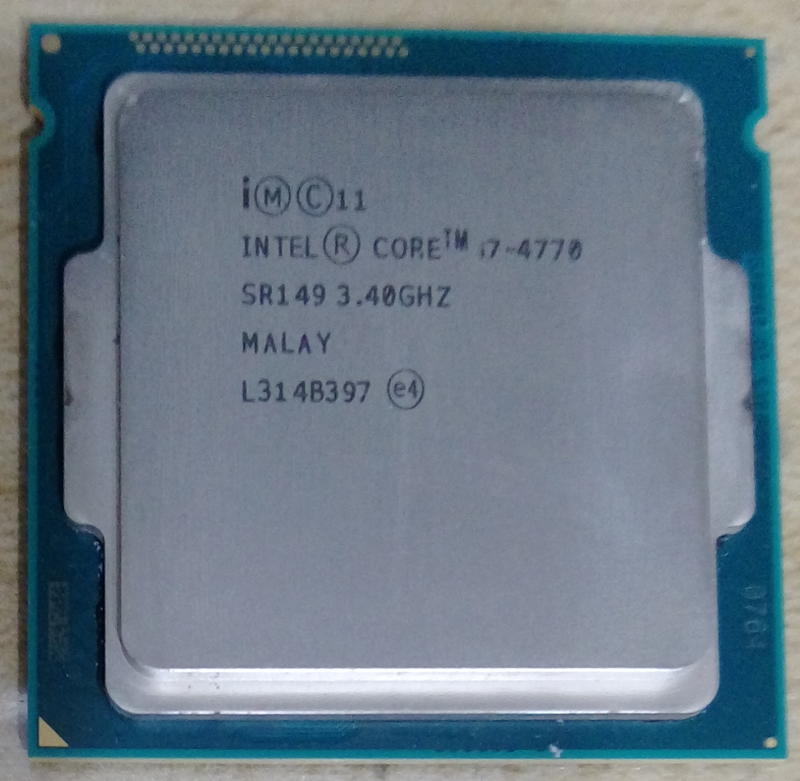 Intel 四代 core i7-4770 4790 Xeon E3-1230 1231 等CPU (1150) 附風扇
