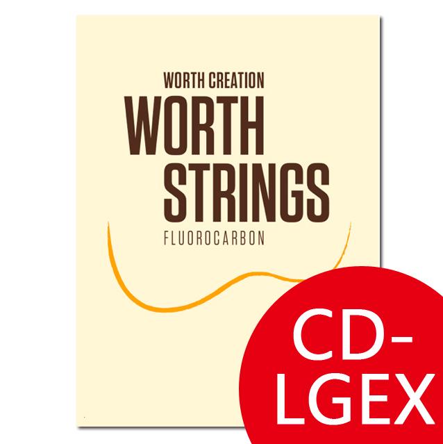 《小山烏克麗麗》日本頂級Worth strings 21"&23"烏克麗麗套弦 hard LOW-G 透明CD-LGEX