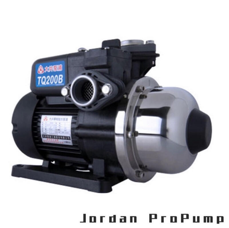 《Jordan》大井HQ800電子穩壓加壓泵浦(優惠加送防雨罩、防震腳）HQ800加壓馬達