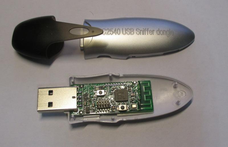 BLE 4.0 sniffer CC2540 USB