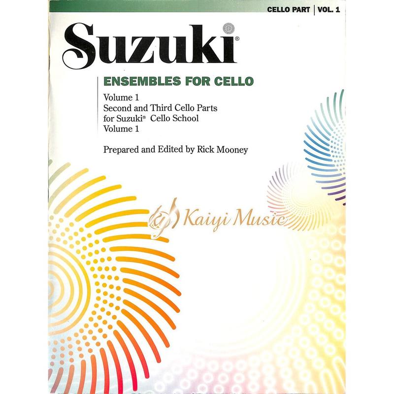 【Kaiyimusic】鈴木大提琴重奏曲集第1冊 Suzuki ensembles for cello Vol.1