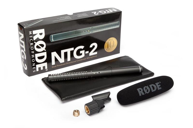 【環球影視】RODE NTG2 超指向麥克風 雷射公司貨 平輸 限網路下單 現貨 槍型 機上 收音 錄影 輕量