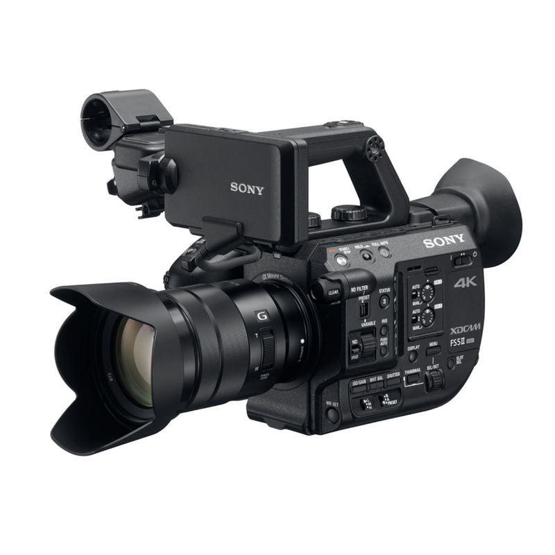【環球影視】Sony PXW-FS5M2K 業務級 4K 可交換鏡頭數位攝影機_公司貨