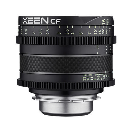 環球影視 SAMYANG XEEN CF 16mm T1.5 Pro Cine Lens EF 8K 碳纖維 電影鏡頭