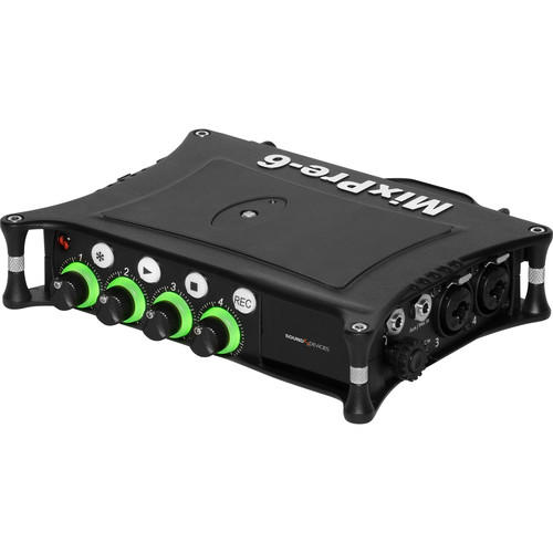 環球影視 Sound Devices MixPre-6 II 4前置放大／8軌 32-Bit 多軌錄音器