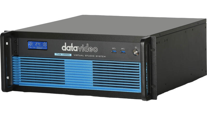環球影視 Datavideo TVS-1000A 無追蹤虛擬棚導播系統 HDMI 導播機 CG 字幕 錄影 網路直播