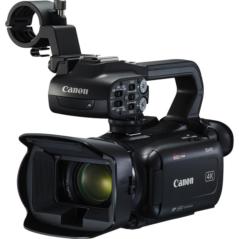 【環球影視】Caon XA40 數位攝影機 輕巧型 專業級 4K 數碼攝錄機