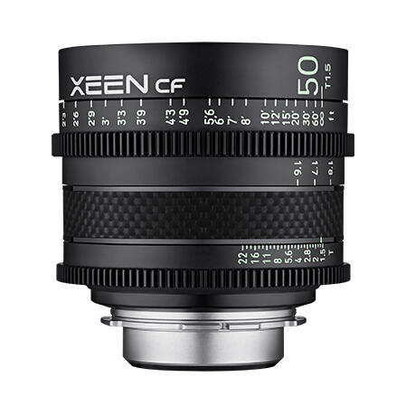 環球影視－SAMYANG XEEN CF 50mm T1.5 Pro Cine Lens EF 8K 碳纖維 電影鏡頭