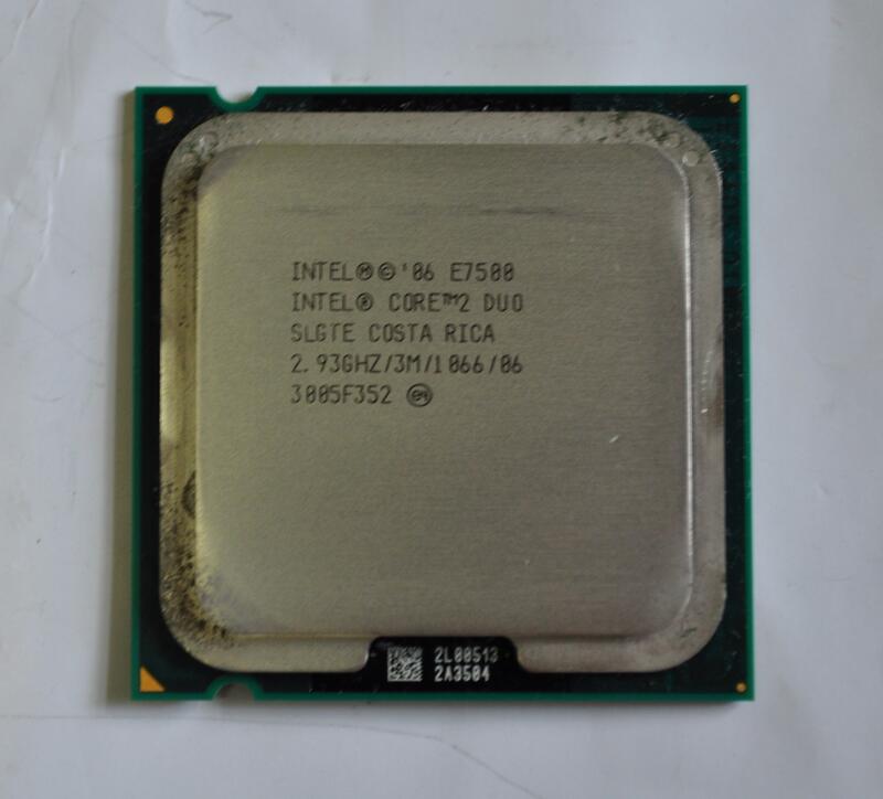 intel core2 E7500 cpu 775 插座
