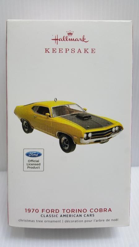 收藏品 全新 Hallmark Keepsake 1970 Ford Torino Cobra