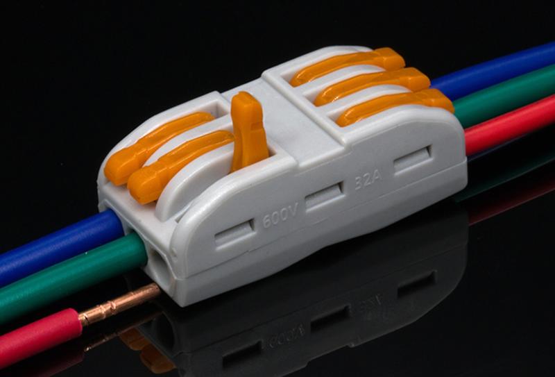 [BME機器人] 速接線端子電線固定線卡子對接端子SPL-3分線器燈具接線夾  Arduino 學生專題