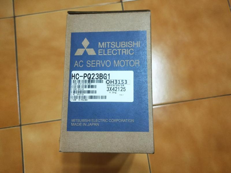 MITSUBISHI HC-PQ23BG1 MOTOR 伺服馬達