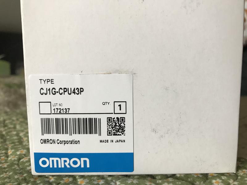 OMRON CJ1G-CPU43P PLC 控制器