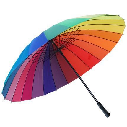雨傘長柄雙人加大號加固24骨商務防風男女戶外大雨傘三人創意雨傘