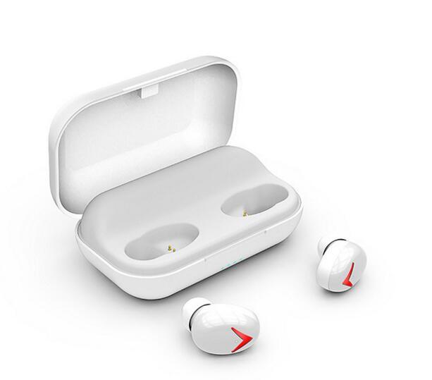 WS藍牙耳機 A8雙耳 5.0身歷聲 行動電源 智能充電倉 防水 無線耳機 支援連接兩台手機使用9492