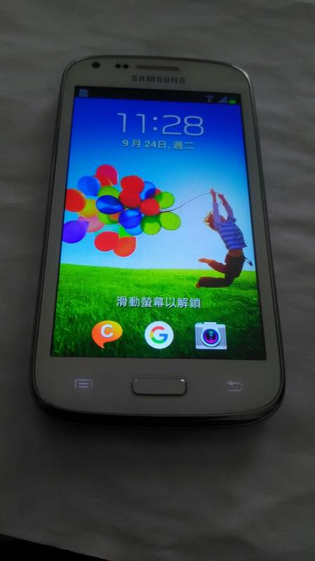 Samsung Galaxy Core  GT-I8260 4.3吋 雙核 3G 手機 續電差 需更換電池