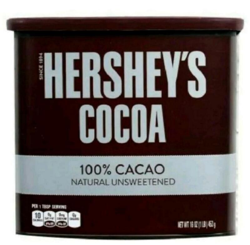 美國 Hershey's cocoa 好時 無糖 純 可可粉/1瓶/453g