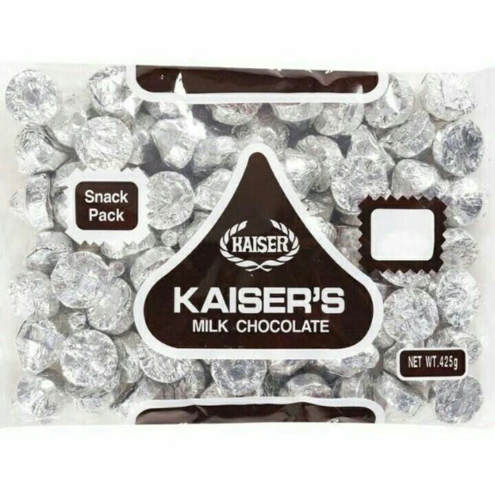 台灣 Kaiser 甘百世 凱莎巧克力 milk chocolate/1包/425g