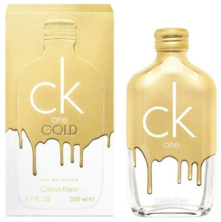 CK ONE GOLD 中性淡香水 2016限量版/1瓶/200ml-公司正貨