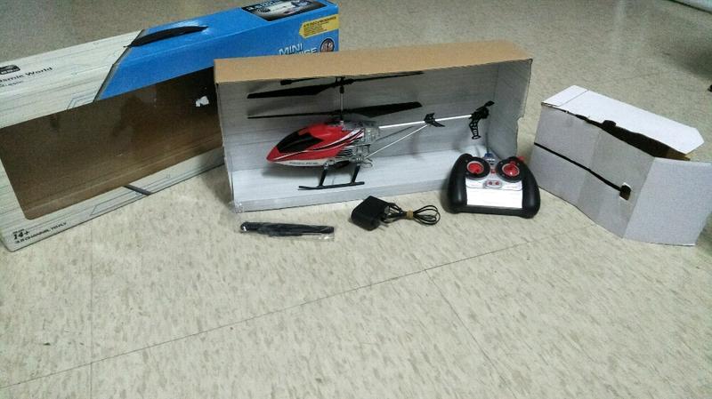 【清倉大拍賣】3.5吋搖控直升機