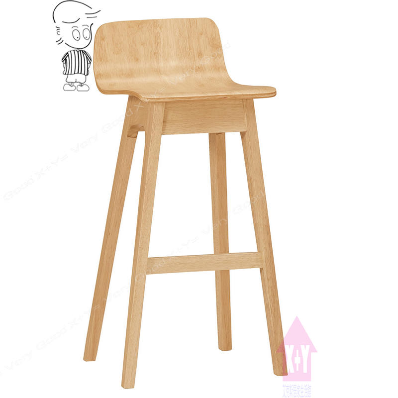 【X+Y】椅子世界   -         現代吧檯桌椅系列-羅賓 吧椅.吧台椅.吧臺椅.高腳椅.摩登家具