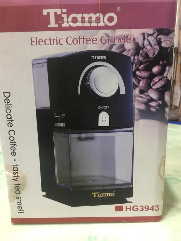 Tiamo咖啡豆研磨機-可調整粗細