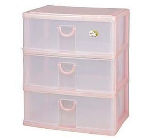 塑根DOLEDO 大人物置物盒 深三層 三色 收納盒/整理盒 AW30