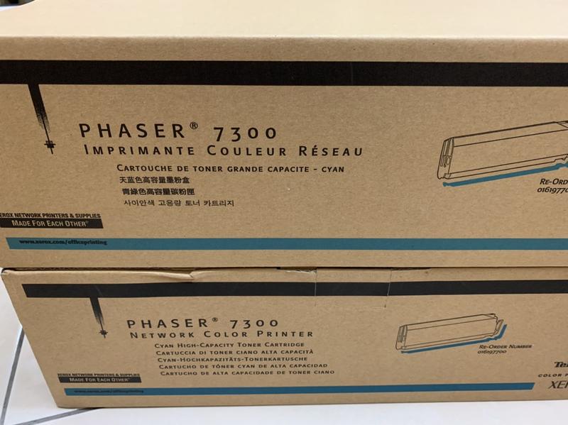 售~全新原廠Fuji Xerox Phaser 7300 藍色碳粉