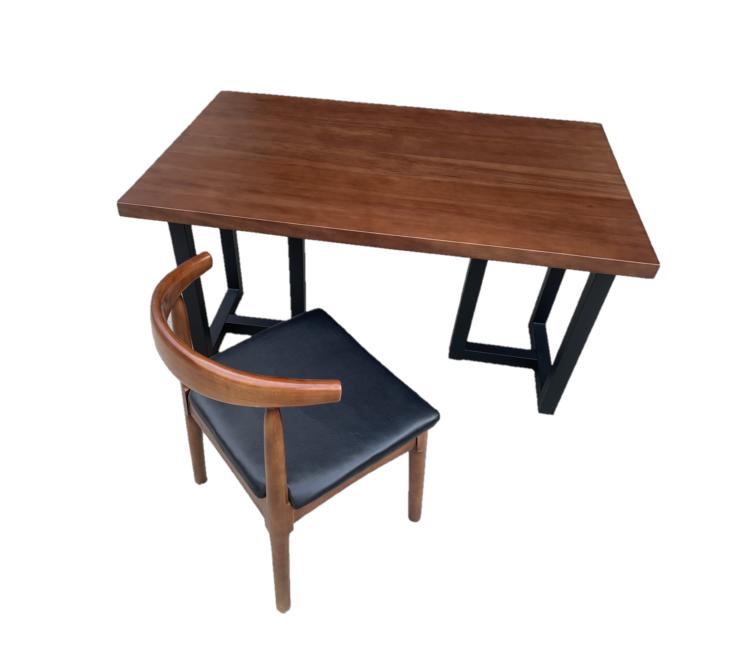 索羅門 檜木 拼板 實木 餐桌 書桌 辦公桌 會議桌 工業風 桌腳