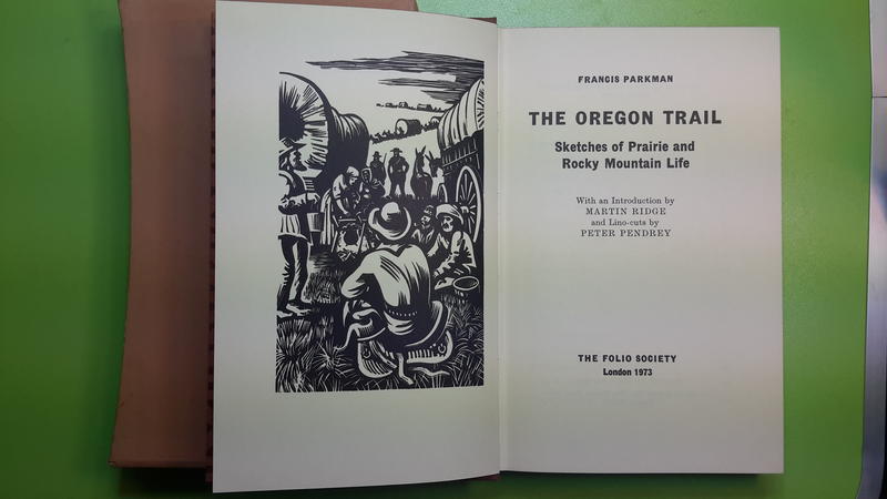 【世雄書屋】The Oregon Trail:Sketches of Prairie and Rocky Mount..