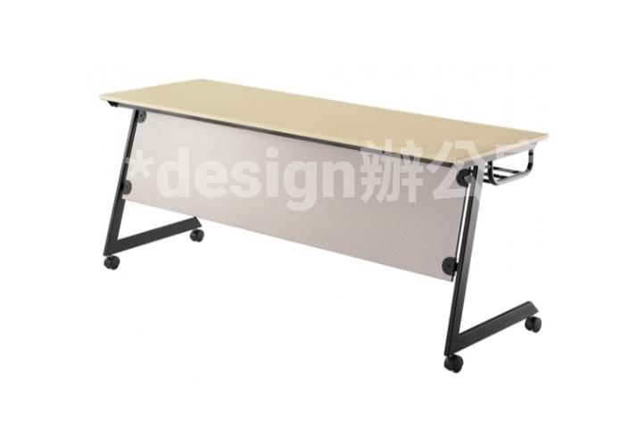 ✩design辦公家具✩灰白色會議桌 美式斜腳折疊桌 電腦桌折合桌 課桌 書桌