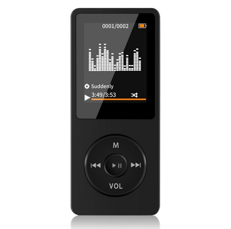 外放MP4 8G運動音樂播放器MP3 MP402迷你隨身聽 學生1.8寸有屏插卡mp4視頻/電子書/圖片/英語17251