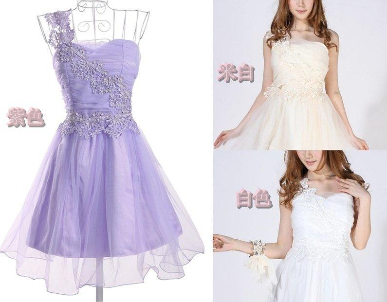 2014新款 韓版 新娘伴娘結婚禮服 抹胸短款雪紡敬酒婚紗小禮服 晚禮服