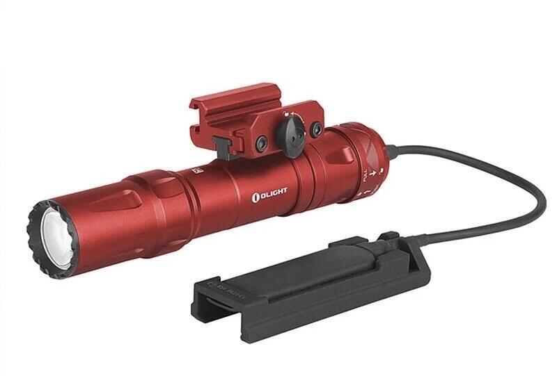 （圓仔）限量紅~OLIGHT Odin 奧丁2000流明 鋰電池 槍燈 手電筒 USB磁充 IPX8防水