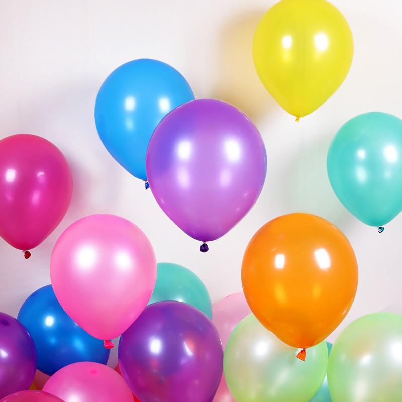 📣8色10寸加厚圓形珠光氣球、婚禮結婚求婚裝飾氣球、節慶生日氣球