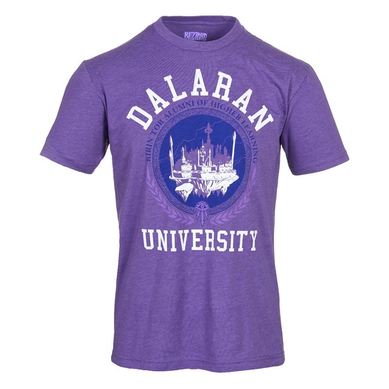 【丹】暴雪商城_World of Warcraft Dalaran University 魔獸世界 達拉然 T恤