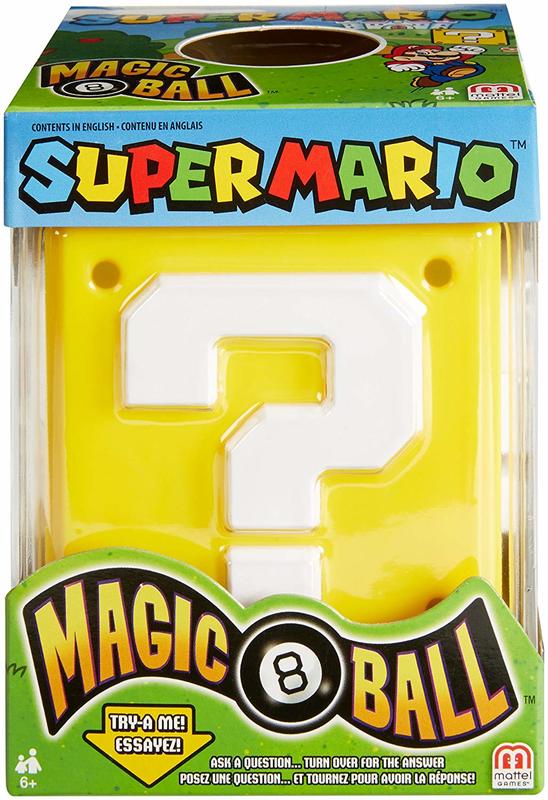 【丹】A_Magic 8 Super Mario Ball 玩具 收藏 超級瑪莉 馬力歐兄弟 問號 