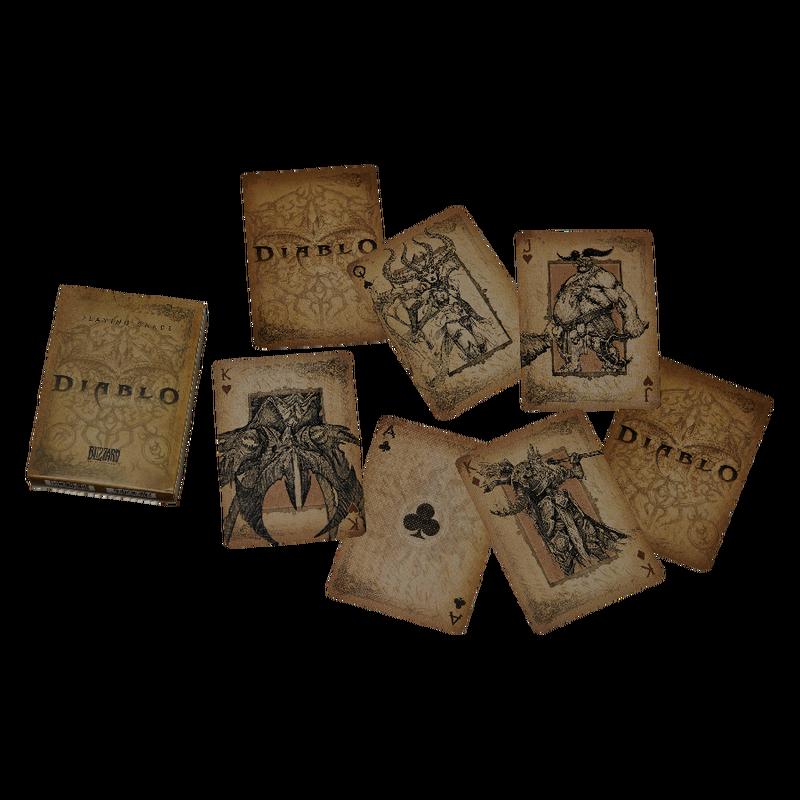 【丹】暴雪商城_Diablo Playing Cards 暗黑破壞神 撲克牌 卡牌 