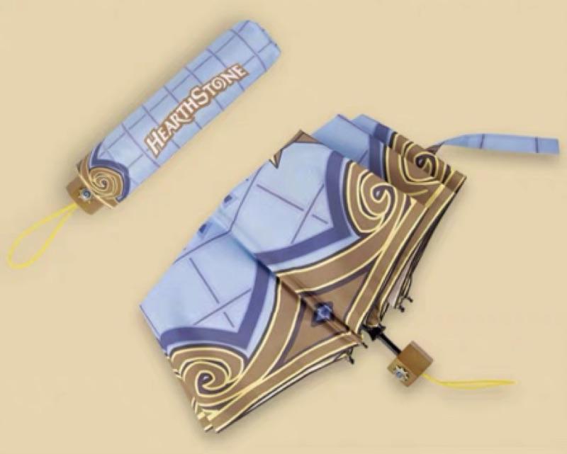 【丹】TB_爐石戰記 卡牌 卡背 造型 雨傘 摺疊傘 陽傘
